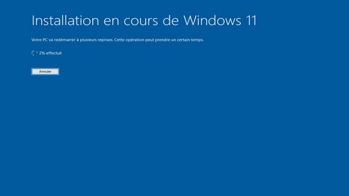 Mise à jour de Windows vers une version récente